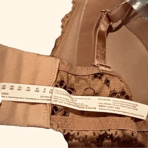 MOMANDA Women’s Lace Nursing Bra Bralette – Size 38DD (38E) Maternity - Picture 6 of 7